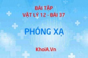 Bài tập Phóng Xạ: Giải bài tập 1, 2, 3, 4, 5 trang 194 SGK Vật lý 12 bài 37
